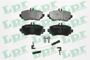 Bremsbelagsatz, Scheibenbremse Vorderachse LPR 05P687