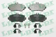 Bremsbelagsatz, Scheibenbremse Vorderachse LPR 05P690
