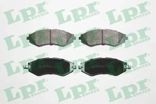 Bremsbelagsatz, Scheibenbremse Vorderachse LPR 05P682 Bild Bremsbelagsatz, Scheibenbremse Vorderachse LPR 05P682