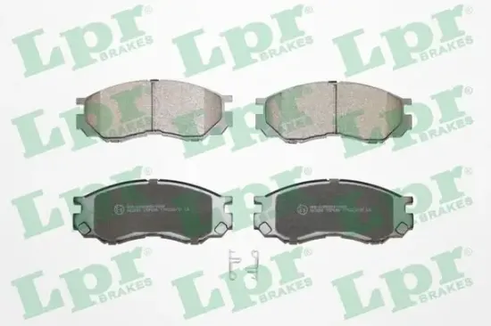 Bremsbelagsatz, Scheibenbremse Vorderachse LPR 05P686 Bild Bremsbelagsatz, Scheibenbremse Vorderachse LPR 05P686