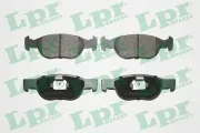 Bremsbelagsatz, Scheibenbremse Vorderachse LPR 05P687
