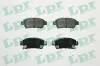 Bremsbelagsatz, Scheibenbremse Vorderachse LPR 05P700
