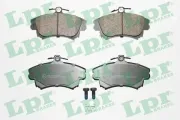 Bremsbelagsatz, Scheibenbremse Vorderachse LPR 05P711