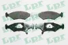 Bremsbelagsatz, Scheibenbremse Vorderachse LPR 05P737