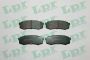 Bremsbelagsatz, Scheibenbremse Hinterachse LPR 05P749