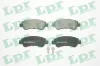 Bremsbelagsatz, Scheibenbremse Vorderachse LPR 05P789