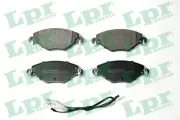 Bremsbelagsatz, Scheibenbremse Vorderachse LPR 05P793