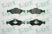 Bremsbelagsatz, Scheibenbremse Vorderachse LPR 05P795