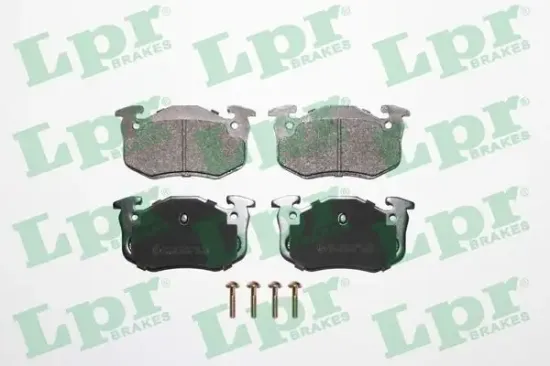 Bremsbelagsatz, Scheibenbremse Hinterachse LPR 05P801 Bild Bremsbelagsatz, Scheibenbremse Hinterachse LPR 05P801