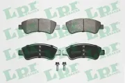 Bremsbelagsatz, Scheibenbremse LPR 05P802