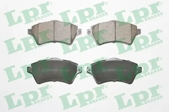Bremsbelagsatz, Scheibenbremse Vorderachse LPR 05P833 Bild Bremsbelagsatz, Scheibenbremse Vorderachse LPR 05P833
