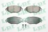 Bremsbelagsatz, Scheibenbremse Vorderachse LPR 05P865