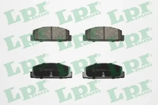 Bremsbelagsatz, Scheibenbremse Hinterachse LPR 05P876 Bild Bremsbelagsatz, Scheibenbremse Hinterachse LPR 05P876