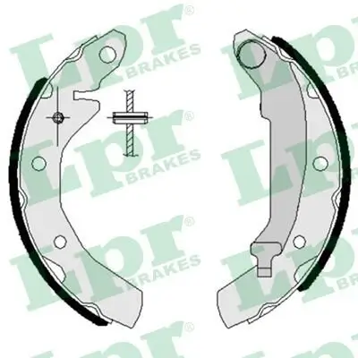 Bremsbackensatz Hinterachse LPR 07260