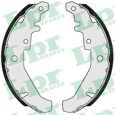 Bremsbackensatz Hinterachse LPR 07310 Bild Bremsbackensatz Hinterachse LPR 07310