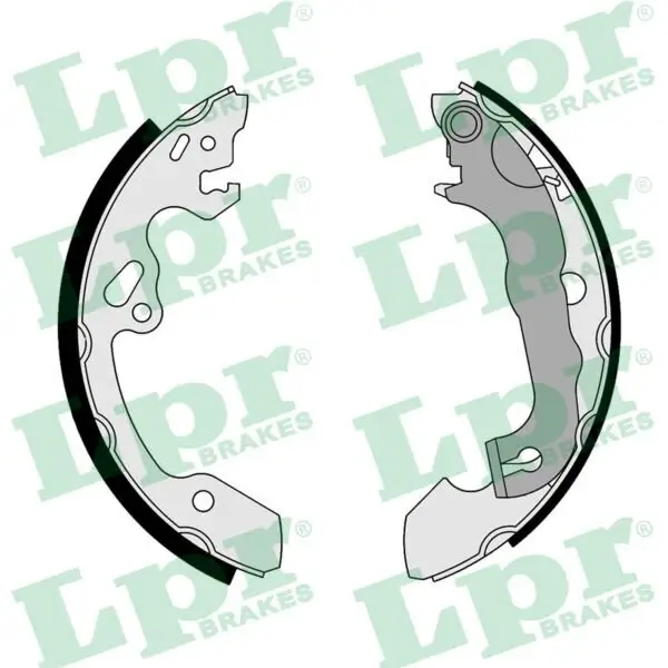 Bremsbackensatz Hinterachse LPR 07380
