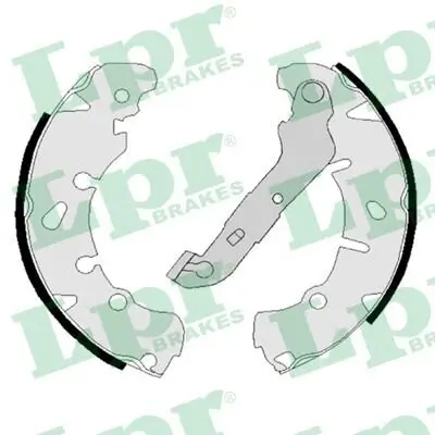 Bremsbackensatz Hinterachse LPR 08170