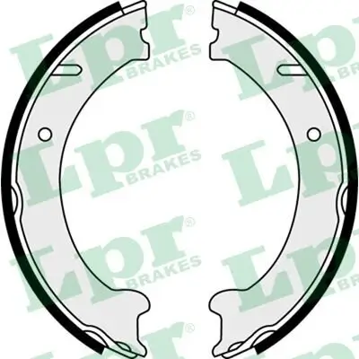 Bremsbackensatz, Feststellbremse Hinterachse LPR 08250