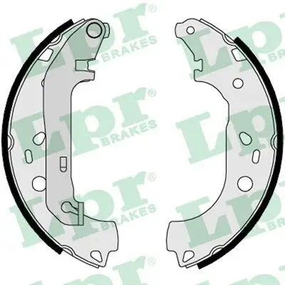Bremsbackensatz Hinterachse LPR 08550