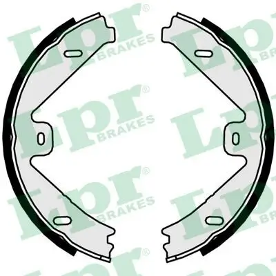 Bremsbackensatz, Feststellbremse LPR 09840 Bild Bremsbackensatz, Feststellbremse LPR 09840