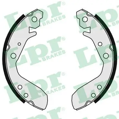 Bremsbackensatz Hinterachse LPR 09970