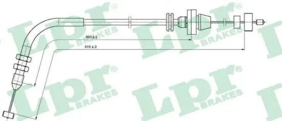 Gaszug LPR C0076A Bild Gaszug LPR C0076A