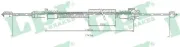Seilzug, Feststellbremse hinten links LPR C0093B