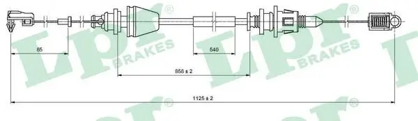 Gaszug LPR C0146A