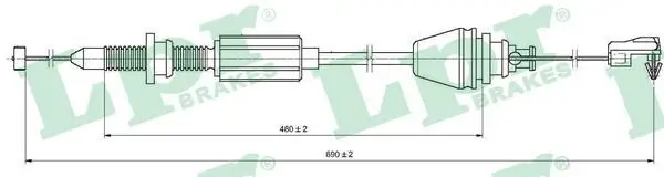 Gaszug LPR C0147A