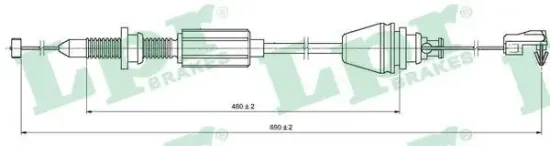 Gaszug LPR C0147A Bild Gaszug LPR C0147A