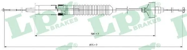 Seilzug, Kupplungsbetätigung LPR C0266C