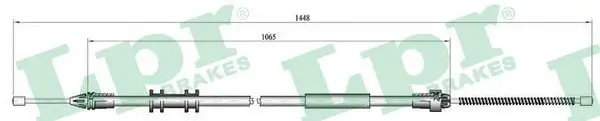 Seilzug, Feststellbremse LPR C0702B