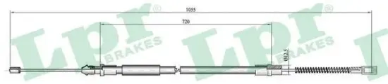 Seilzug, Feststellbremse LPR C0946B Bild Seilzug, Feststellbremse LPR C0946B