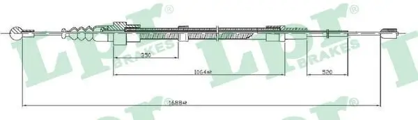 Seilzug, Feststellbremse LPR C0953B