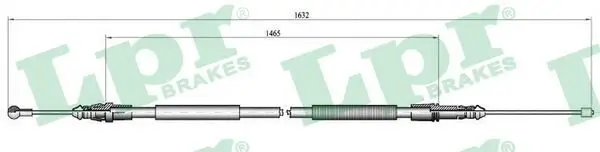 Seilzug, Feststellbremse LPR C1040B