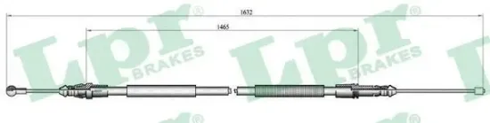 Seilzug, Feststellbremse LPR C1040B Bild Seilzug, Feststellbremse LPR C1040B