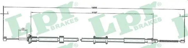 Seilzug, Feststellbremse LPR C1084B