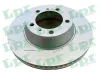 Bremsscheibe Hinterachse links LPR P2035VR