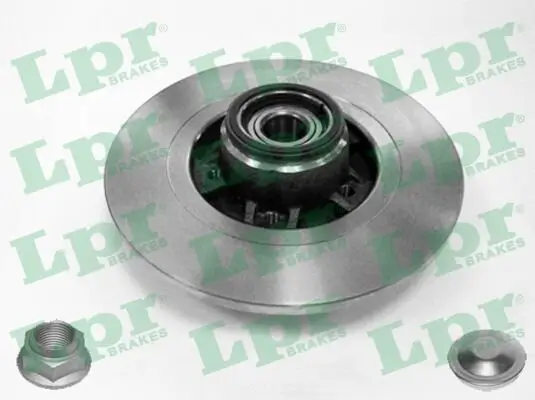 Bremsscheibe Hinterachse LPR R1033PCA Bild Bremsscheibe Hinterachse LPR R1033PCA