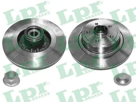 Bremsscheibe Hinterachse LPR R1046PCA