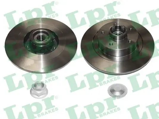 Bremsscheibe Hinterachse LPR R1079PCA Bild Bremsscheibe Hinterachse LPR R1079PCA