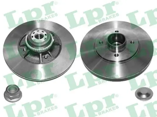 Bremsscheibe Hinterachse LPR R1411PCA Bild Bremsscheibe Hinterachse LPR R1411PCA