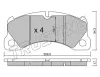 Bremsbelagsatz, Scheibenbremse TRUSTING 973.3