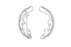 Bremsbackensatz KAVO PARTS BS-9933