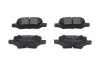 Bremsbelagsatz, Scheibenbremse Hinterachse KAVO PARTS KBP-10015 Bild Bremsbelagsatz, Scheibenbremse Hinterachse KAVO PARTS KBP-10015