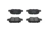 Bremsbelagsatz, Scheibenbremse Hinterachse KAVO PARTS KBP-10015 Bild Bremsbelagsatz, Scheibenbremse Hinterachse KAVO PARTS KBP-10015