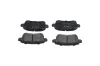 Bremsbelagsatz, Scheibenbremse Hinterachse KAVO PARTS KBP-10026 Bild Bremsbelagsatz, Scheibenbremse Hinterachse KAVO PARTS KBP-10026