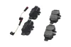 Bremsbelagsatz, Scheibenbremse Hinterachse KAVO PARTS KBP-10037 Bild Bremsbelagsatz, Scheibenbremse Hinterachse KAVO PARTS KBP-10037