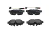 Bremsbelagsatz, Scheibenbremse Hinterachse KAVO PARTS KBP-10037 Bild Bremsbelagsatz, Scheibenbremse Hinterachse KAVO PARTS KBP-10037