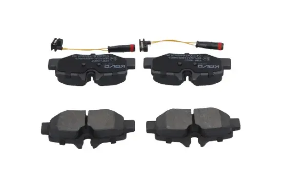 Bremsbelagsatz, Scheibenbremse Hinterachse KAVO PARTS KBP-10037 Bild Bremsbelagsatz, Scheibenbremse Hinterachse KAVO PARTS KBP-10037